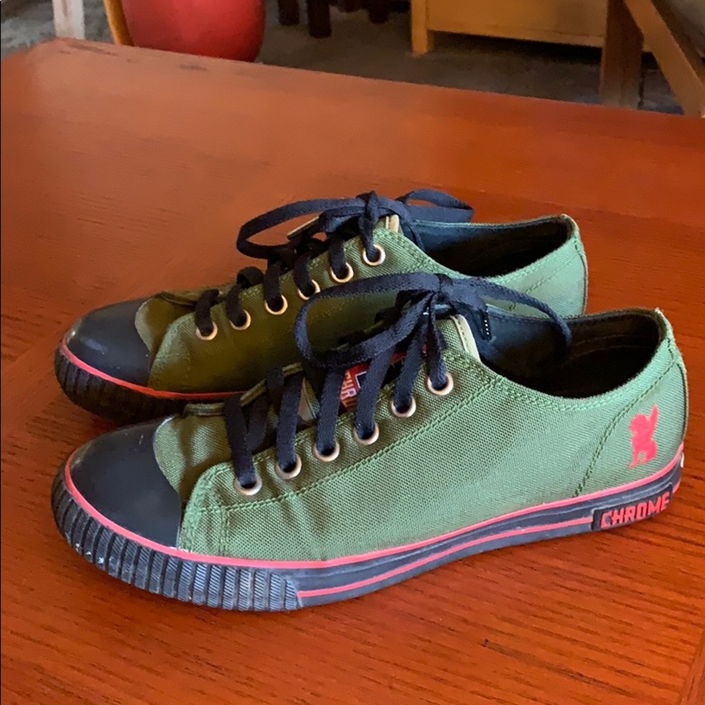 Chrome sneakers